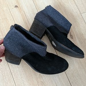 Toms heeled booties sz 7